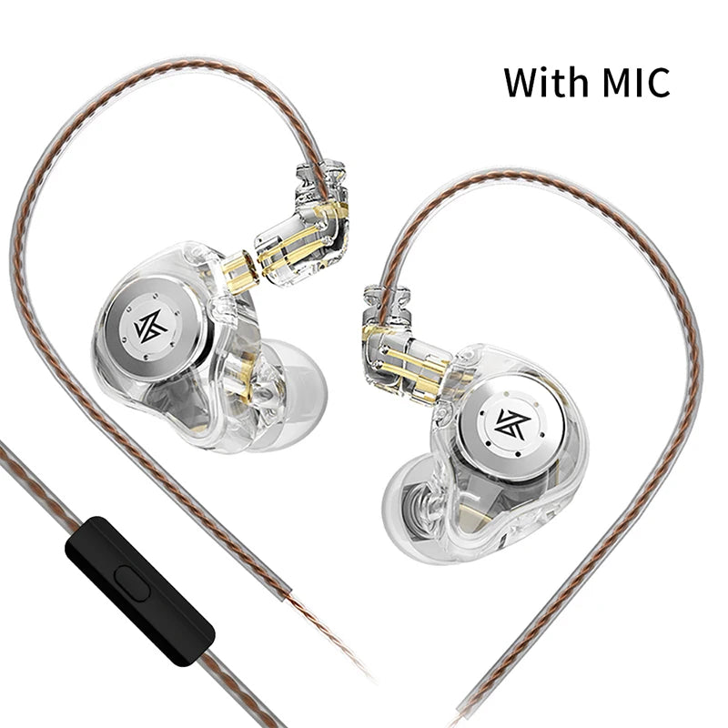 KZ EDX PRO 1DD Dynamic Drive Earphone HIFI Bass Music Earbud Sport Noise Cancelling Headset KZ EDXPRO ZSTX ZSN PRO ZAS ES4 SKS